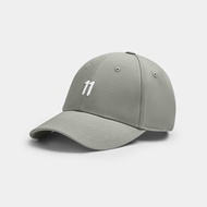 ELEVEN - Gray 11 logo baseball cap - White Logo