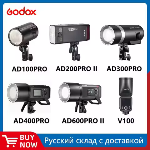 Godox V100 AD100PRO AD300PRO AD200PROII AD400PRO AD600PRO II Flash TTL Flash Compatible with Nikon C