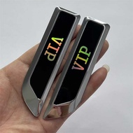 Metal VIP Fender Car Logo VIP Side Logo Car Sticker Car Decoration Scratch VIP Fender Body Logo Stic