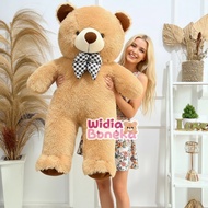 Jumbo teddy bear 90cm big ribbon plushie doll