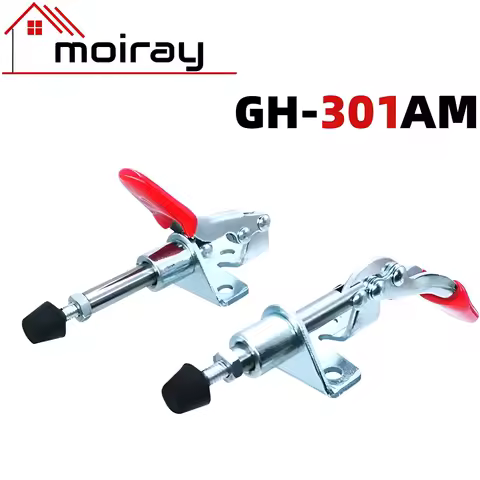 1/2/3/4Pcs Push-pull Type GH-301AM Woodworking Fixture Pneumatic Tooling Clamp Quick Fixture Hand To