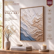 Modern Wall Art 3D Embossed Premium Texture || Tactice Elegance: Modern 3D Relief Embossed Wall Pain