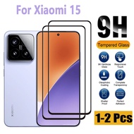 1-2 Pcs Xiaomi 15 Tempered Glass For Xiaomi Mi 15 Pro 14T 13T 12T Pro POCO M6  M4 M3 Pro F4 F3 GT F6