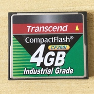 Transcend การ์ด CF เกรดอุตสาหกรรม 4GB CF200I สําหรับเตียงเครื่องควบคุม CNC ใช้การอ่านและเขียนความเร็
