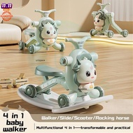 4 in 1Baby Walker with Engaging Features and Safety Foldable Walker for Baby Boy 6-20 Months