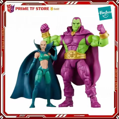 【Hot Sales】Original Hasbro Marvel Legends Series Drax The Destroyer & Moondragon Action Figures Toys