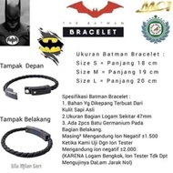 ZL MCI Gelang Kesehatan Batman Bracelet Original MCI