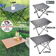 WOODLES Camping Table Outdoor Foldable Portable Table Camping Picnic Table Beach Wood Glamping