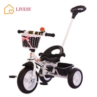 3 Wheels Baby Tricycle Bike (With Storage Basket)