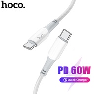 HOCO Original USB-C to Type-C PD 60W Fast Charger Cable for SAMSUNG Note 20.S10 Huawe Xiaomi Redmi N