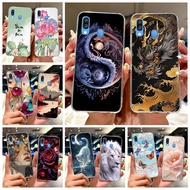 For Samsung Galaxy A40 Case SM-A405F Cool Fashion Dragon Painted Cover Soft Slim Phone Case For Sams