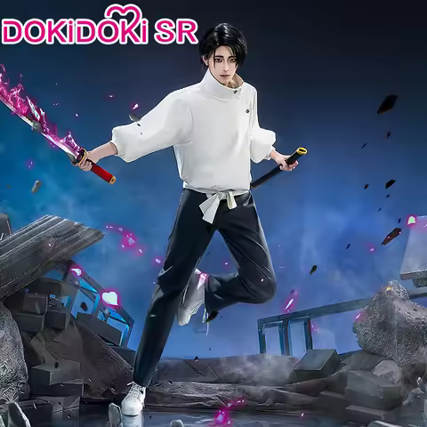 Yuta Cosplay Costume Anime DokiDoki-SR Okkotsuu Yuta Men White School Uniform Costume