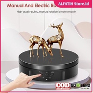 Photography Rotating Display Stand Turntable 6 in 1 14.5cm - QM1047 - Black - 7RCS6GBK