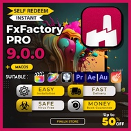 [SELF REDEEM] FxFactory Pro v9.0 Latest Full Version Plugins For FCP/Pr/Ae/Au/Logic/GarageBand/DaVin