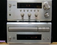 YAMAHA CD組合音響(CDX-E400 光碟播放機 找2 RX-E400 擴大機 NX-E400