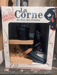 La Corne「黑玻璃牛角杯」特別版禮盒