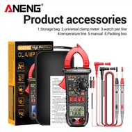 Aneng pn128 kẹp mét AC/DC Vôn kế 600A kẹp đo dòng điện NCV Đồng hồ vạn năng kẹp tự động điều chỉnh p
