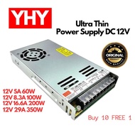 YHY Ultra Thin Power Supply DC 12V/UPS/Switching Power Supply/Power Supply for LED/CCTV