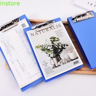 INSTORE Clipboard File Box Case Document A4/A5/A6/B6 Writing Clipboard File Organizer Ticket Storage