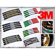 3M Reflective Rim Sticker (NEw!!) Car Decoration Wheel
