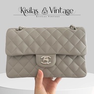 Chanel Lambskin CF23 羊皮銀扣