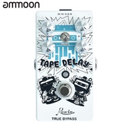 Rowin RE-01เทป DELAY Digital Delay Guitar Effect Pedal พร้อมข้อเสนอแนะ Time Mix Boost 4ปุ่มควบคุม Filter Modulation True Bypass เปลือกโลหะเต็มรูปแบบ