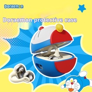 Hot Doraemon Open Bluetooth Headset OWS Clip-On Sports Music Long Battery Life Wireless Bluetooth He