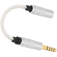 4. 4Mm to 3. 5Mm Adapter, 15cm 4. 4 Mm to 3. 5 Mm Headphone Adapter Cable Silver Plated Copper Core 