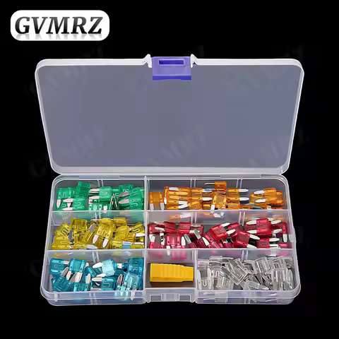 120PCS 6Values Small Size Blades Type Car Fuse kit Assortment 5A 10A 15A 20A 25A 30A Fuse Set Auto C