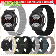 SHOUOUI Strap Accessories Loop Wristband Replacement for Amazfit T-Rex 2