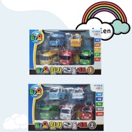 [TAYO KOREA] Tayo Wheel Car Friends Set TAYO / LANI / ROGI / GANI /NURI / PAT / MAX / ALICE / FRANK