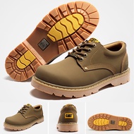 outdoor shoe plus size steel toe cap men boots Plastic Shoe sneakers breathable Caterpillar 1904 Tooling Lowest Martin Shoes Men and Women Leather Waterproof Non-slip Martin Shoes