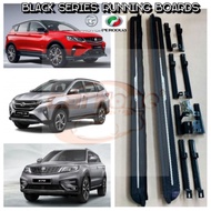 Perodua Aruz Proton X50 X70 black series side step running boards black series Black King Kong X-50 X-70 Aruz X 50 X 70