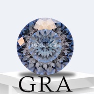 Moissanite Stone 1CT Ice Blue Color Round Shape 100 Faceted Cut Lab Grown Diamond for DIY Jewelry Ma