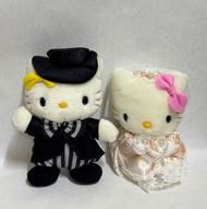 懷舊 Hello Kitty 公仔 結婚公仔