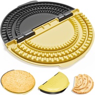 3-in-1 Tortilla Sealer Crimper (10+8+6 Inch) Detachable Tortilla Sealer|Leak-proof Shark Tooth Desig