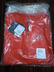 全新 Salomon AGILE HALF ZIP SS Tee M Size S Fiery Red (越野跑步行山運動衫背心軟水樽水袋腰包 Hiking Trail Running Top)