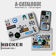 Sticker Aesthetic Waterprooft Hacker IT Coding Laptop HP Series