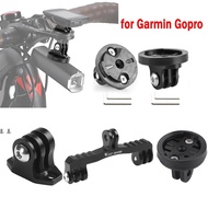 Bike Camera Light Mount For Garmin Gopro Aluminum Alloy Cycling Front Light Bracket Camera Stand Bik