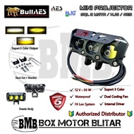 [✅Ori] Sql 3 Mata Aes Led Hjg Bullaes 30 W Putih Kuning Laser Tembak