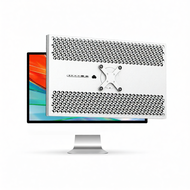 KUYCON | KUYCON P27G หน้าจอคอมพิวเตอร์ 27 นิ้ว 4K ความคมชัดสูง 60Hz หน้าจอกระจก IPS ความกว้างของสีสั