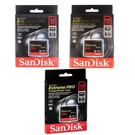 SanDisk CF การ์ดหน่วยความจำ Extreme PRO CompactFlash 32GB 64GB 128GB