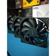 3-in-1 Tecware 120MM All Black Case Fans  (USED)