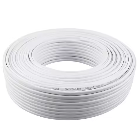 5/10 meters 2 Pin 18AWG 20AWG 22AWG 24AWG RVV Electric White Black Extension Wire LED power Cable fo