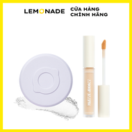 Combo Phấn phủ mỏng nhẹ kiềm dầu thuần chay chống nắng Lemonade Supermatte No Makeup Loose Powder 9g