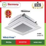 SAMSUNG AC052TN4DKC/EA &amp; AC052TXADKC/EA 2.0hp 4-Way Ceiling Cassette Aircond Wind-Free Inverter Air Conditioner