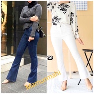 🔥Women BOOTCUT Jeans pant For women Good quality [Ready Stock]