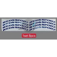 (Ready Stock)YS1490# Rim Sticker Wedsport Tc05
