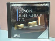 🎵 日本天龍Hi-Fi試機碟《DENON HI-FI Check CD》