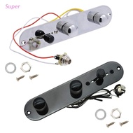 Best 3 Way Wired Loaded Prewired Control Plate Harness Switch Knobs for TL Tele Telecaster Guitar Pa